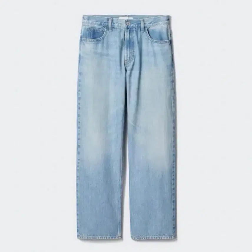 [BUNJANG] JW Anderson x Uniqlo Wide Denim Pants Light Blue 34 / JW앤더슨 유니클로 와이드 데님 팬츠 연청 34