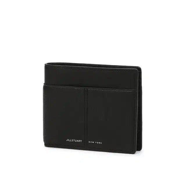 [BUNJANG] Jill Stuart Men's Calfskin Bifold Wallet Black / 질스튜어트 남성 소가죽 반지갑 블랙 새제품