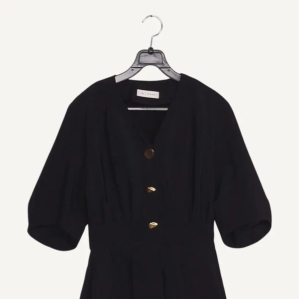 [BUNJANG] MICHAA Black Blouse / 미샤 MICHAA 검정 블라우스 82_A707