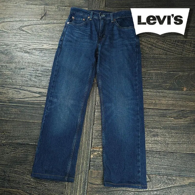 [BUNJANG] Levi's 505 Slim Straight Denim Jeans / 리바이스 505 슬림 스트레이트 데님 팬츠 청바지 M22093