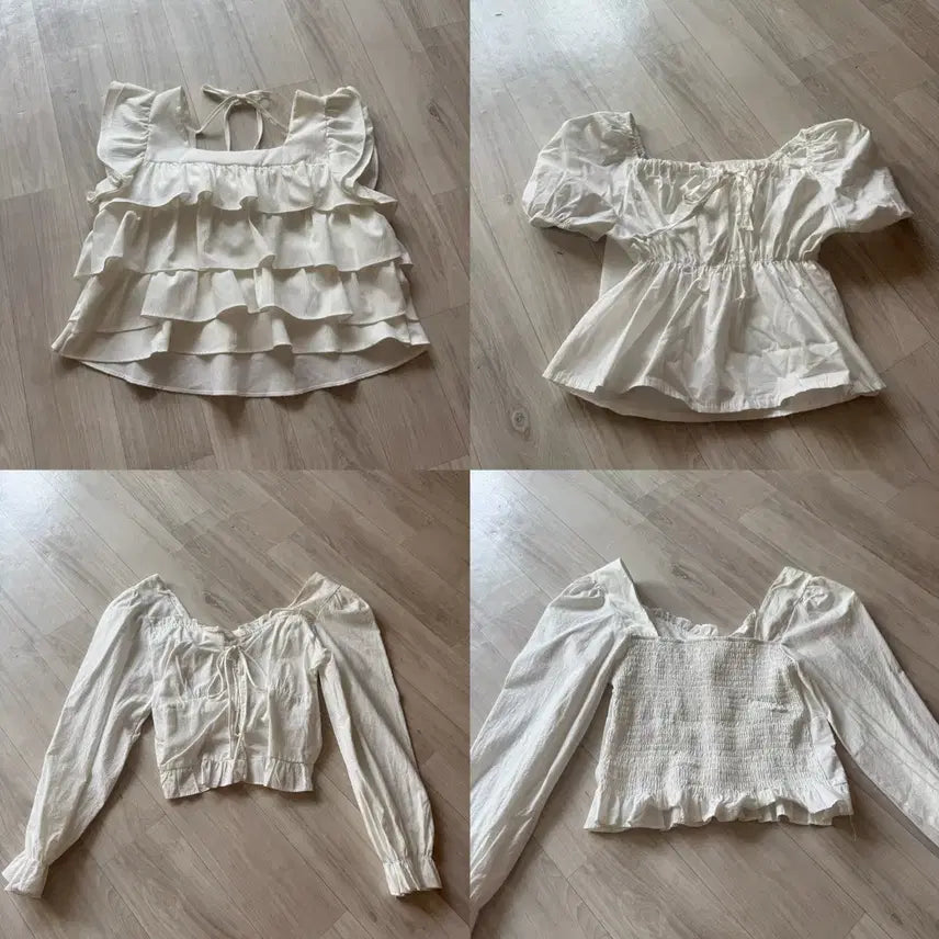 [BUNJANG] Blouse Collection: Short Sleeve, Frill, and Camisole Blouses / 블라우스 모음 반팔블라우스 프릴블라우스 나시블라우스