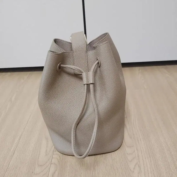 [BUNJANG] TIME Leather Bucket Bag / 한섬 타임 레더 버킷백