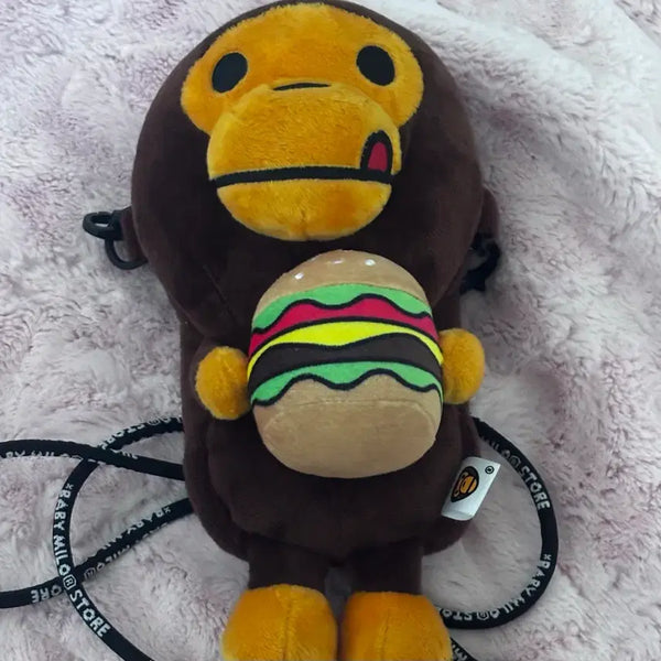 [BUNJANG] BAPE BABY MILO Hamburger Mobile Bag / 베이프 베이비 마일로 모바일백 가방 햄버거