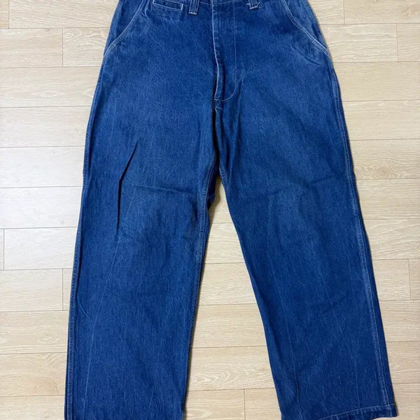 [BUNJANG] E.TAUTZ Wide Denim Pants / E.TAUTZ(이타우츠) 와이드 데님팬츠