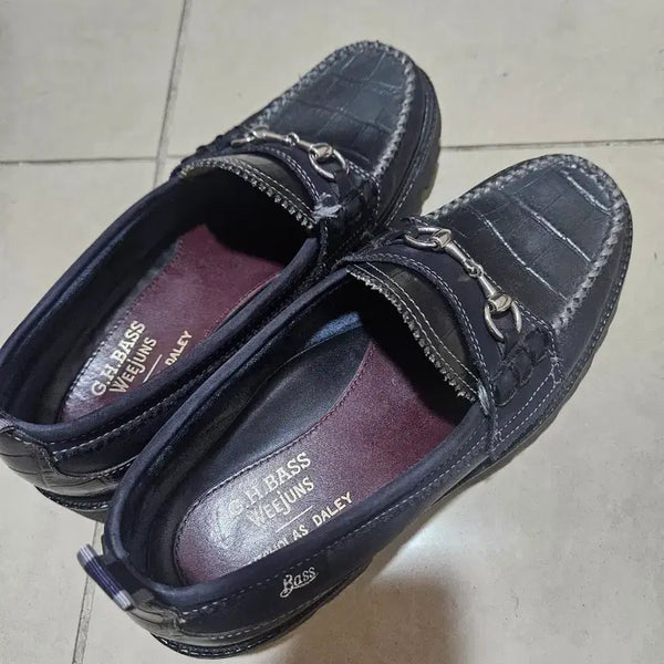 [BUNJANG] G.H. Bass Crocodile Pattern Loafers / gh bass 로퍼 빈티지 모델 팝니다