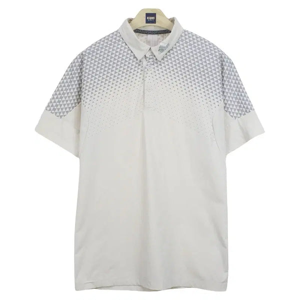 [BUNJANG] Adidas Aeroready Short Sleeve Polo Shirt / 22573 아디다스 에어로레디 반팔 카라티 105 운동복 티셔츠 브랜구제