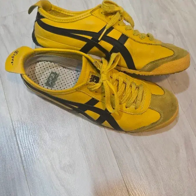 [BUNJANG] Onitsuka Tiger Mexico 66 Yellow Sneakers / 오니츠카타이거 멕시코66 옐로우