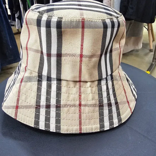 [BUNJANG] Burberry Check Bucket Hat / [m]버버리 체크 버킷 햇 벙거지 모자