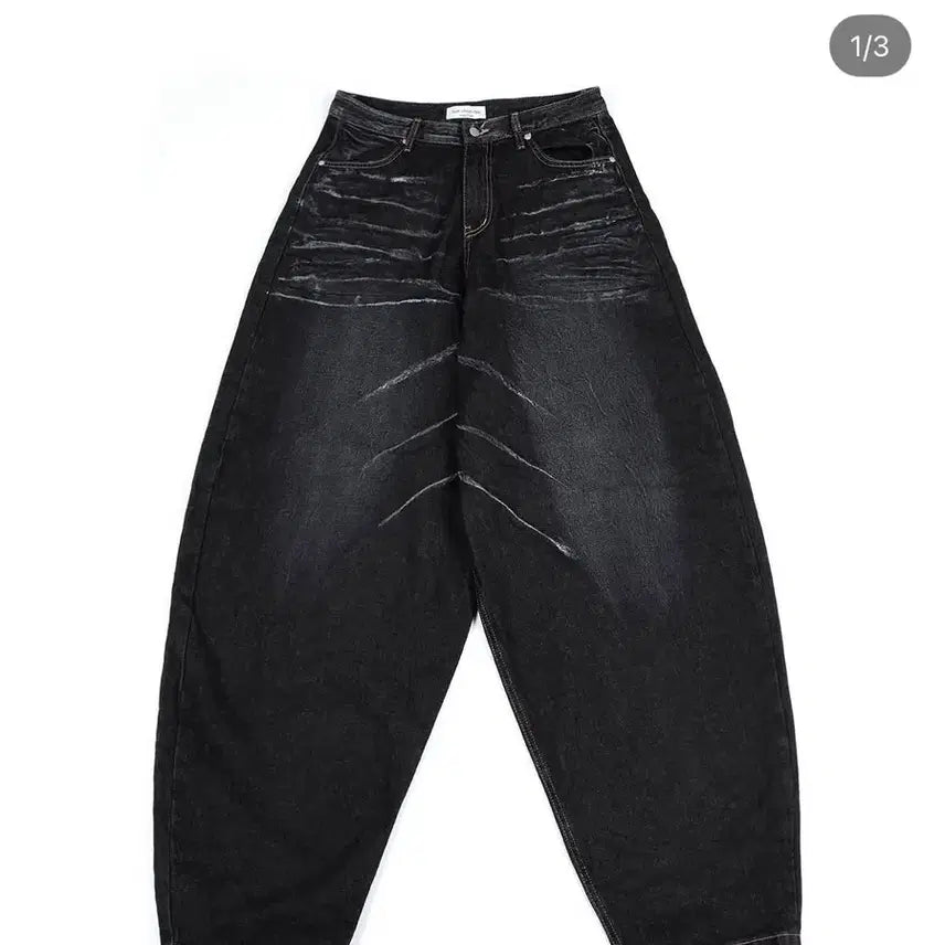 [BUNJANG] Newchiefchic DP PA Washing Baggy Jeans / 뉴치프시크dp 배기진