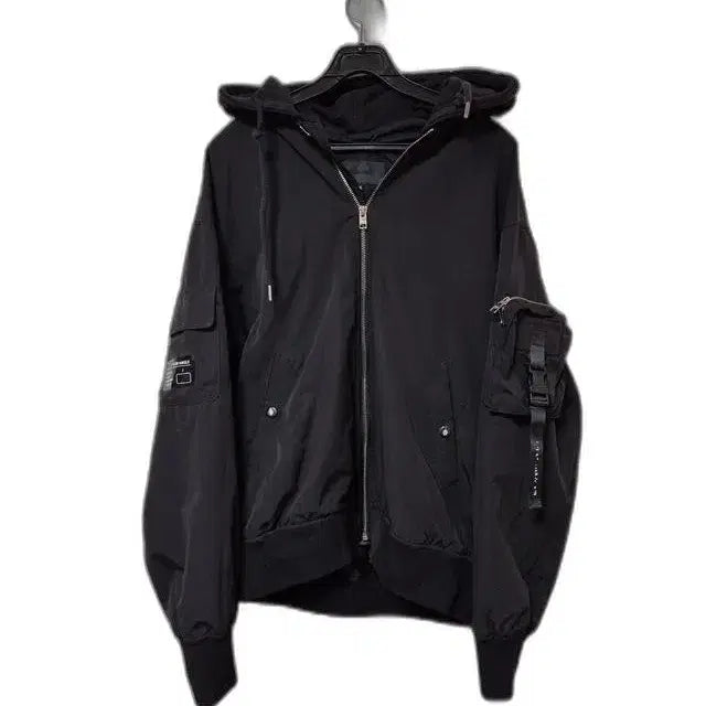 [BUNJANG] Frank Stone MAI Hooded Windbreaker Jacket (Size 95) / 프랭크스톤 오버핏 정품 남성 춘추용 남자MAI 후드바람막이항공점퍼자켓95