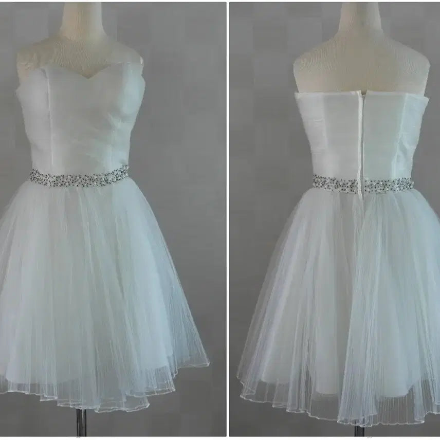 [BUNJANG] Ivory Cotton Blend Dress / 드레스/55사이즈/새제품수준