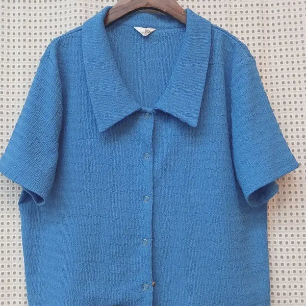 [BUNJANG] Ririncot Short Sleeve Shirt / 리리앤코 반팔 셔츠ㅡ2ㅡ