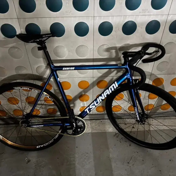 [BUNJANG] Tsunami Chameleon Pixie Chrome Bicycle - Complete Set / 쓰나미 카멜레온 급처