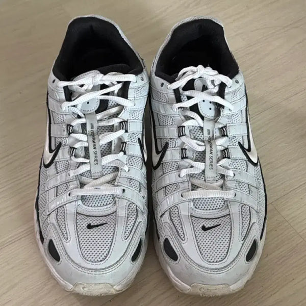 [BUNJANG] Nike P6000 White Silver Sneakers - Size 280 / 나이키 p6000 화이트 실버 280