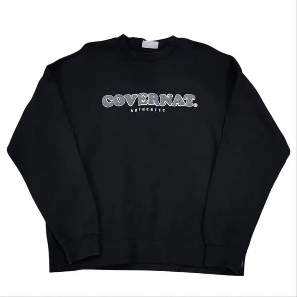 [BUNJANG] Covenat Sweatshirt Black XL / 커버낫 맨투맨 블랙