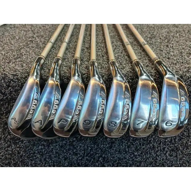 [BUNJANG] PRGR Egg Force of Egg Iron Set (6-P, A, AS, M-35) / PRGR 피알지알 EGG FORCE OF EGG 6-P,A,AS M...