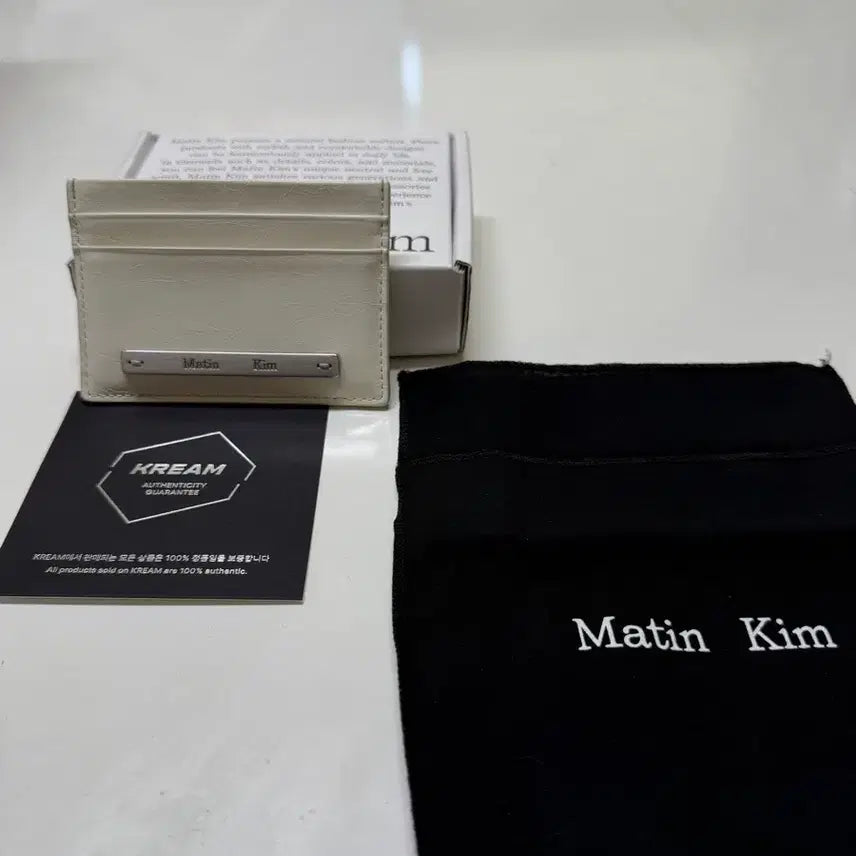 [BUNJANG] Matinkim Card Holder White / 마뗑킴 카드지갑 화이트