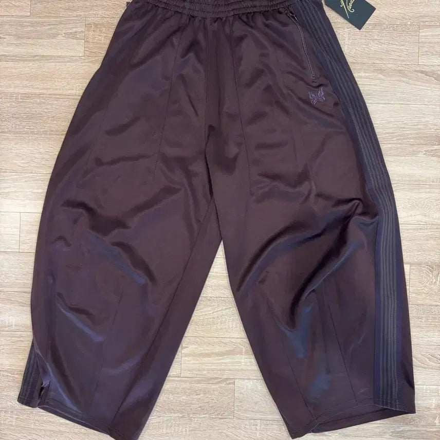 [BUNJANG] Needles Factory H.D. Track Pants Poly Smooth Brown / 니들스 팩토리 H.D. 트랙 팬츠 폴리 스무스 브라운