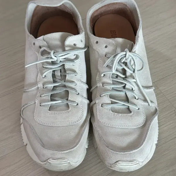 [BUNJANG] Buttero Carrera Suede Sneakers Beige 42 / 부테로 카레라 스웨이드 스니커즈 베이지 42 (270~275)