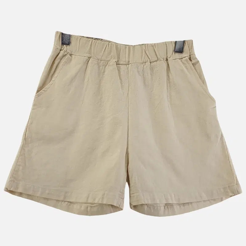 [BUNJANG] Women's Beige Shorts (Size 25-27 Inch) / 베이지 여자 반바지 25-27인치 N9987