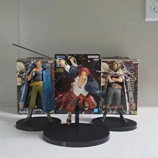 [BUNJANG] One Piece 3-Figure Set (Shanks, Yasopp) / 원피스 피규어
