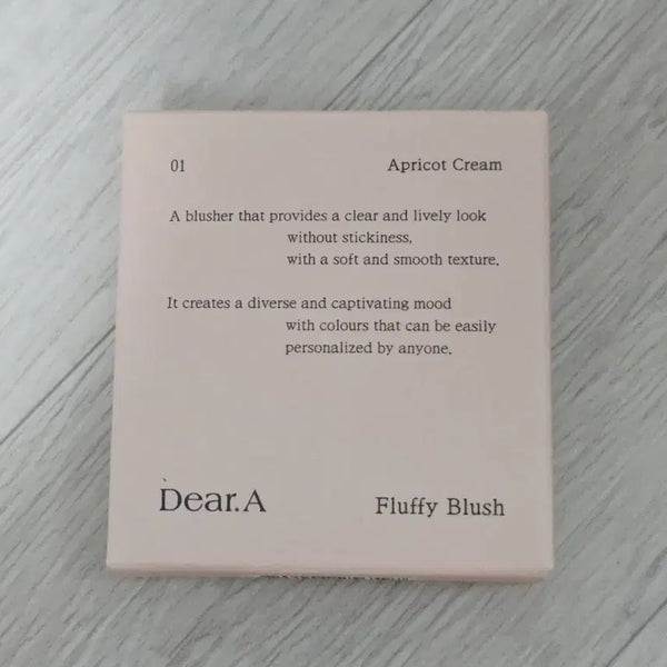[BUNJANG] Dear A Fluffy Blush Apricot Cream First Crush / 새상품) 디어에이 플러피 블러쉬 애프리코스림 퍼스트크러쉬