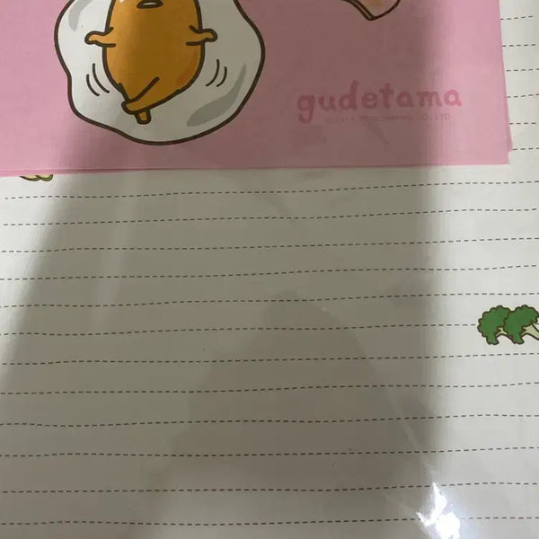 [BUNJANG] Gudetama Letter Set / 구데타마 편선지 세트