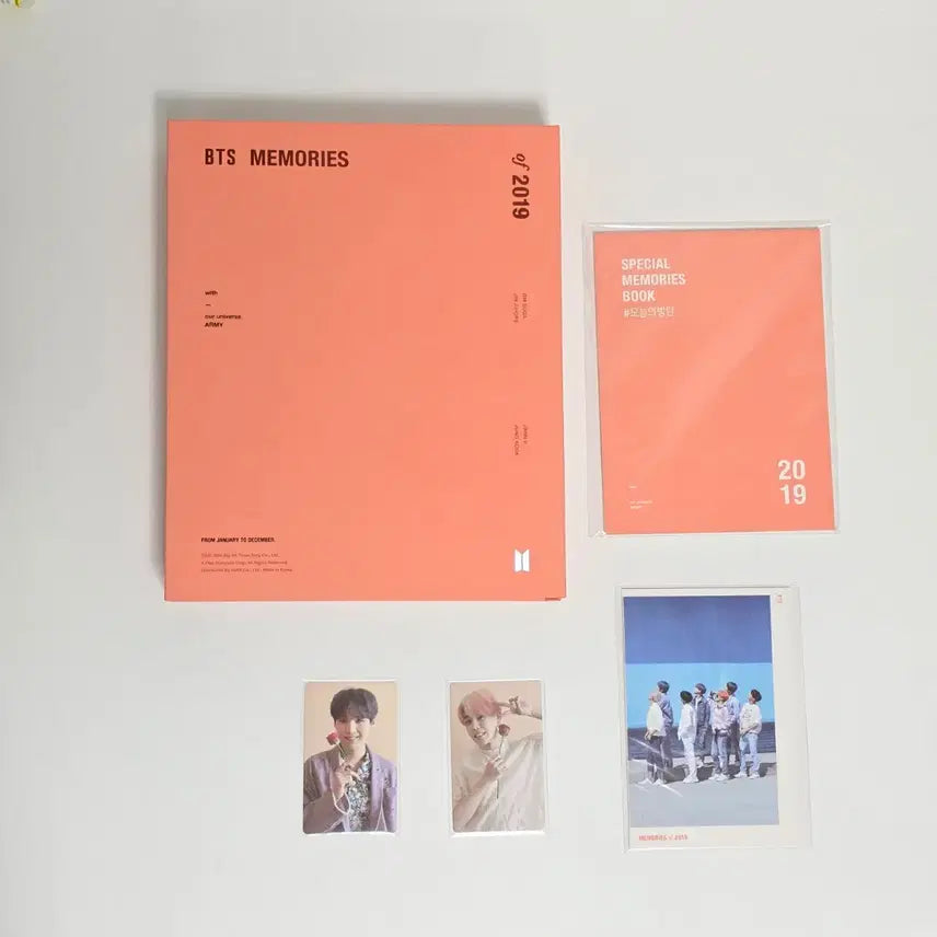 [BUNJANG] BTS Memories 2019 DVD Suga & Jimin Photocards (Set) / 포카 2장) 메모리즈 2019 방탄 momories bts 슈가 지민 suga jimin dvd 디비디