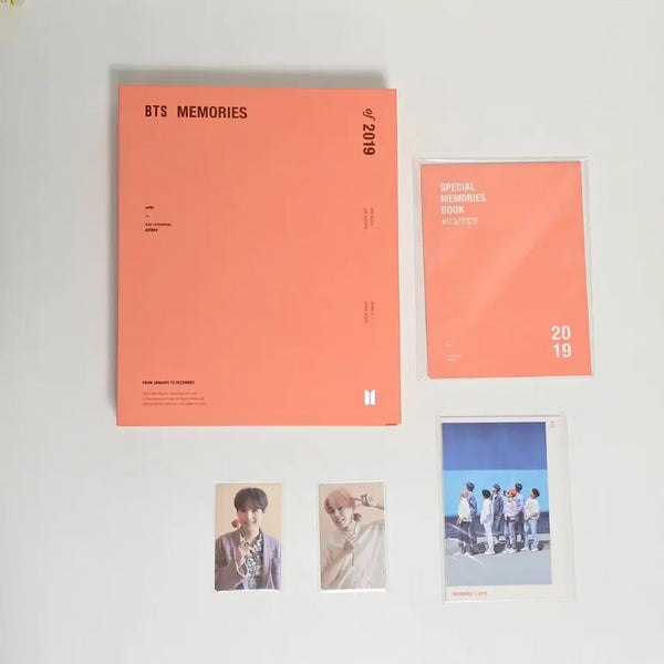[BUNJANG] BTS Memories 2019 DVD Suga & Jimin Photocards (Set) / 포카 2장) 메모리즈 2019 방탄 momories bts 슈가 지민 suga jimin dvd 디비디