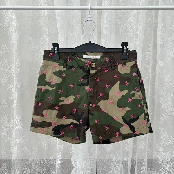 [BUNJANG] Mark &ロナ Camouflage Shorts / S) 마크앤로나 카모플라쥬 반바지