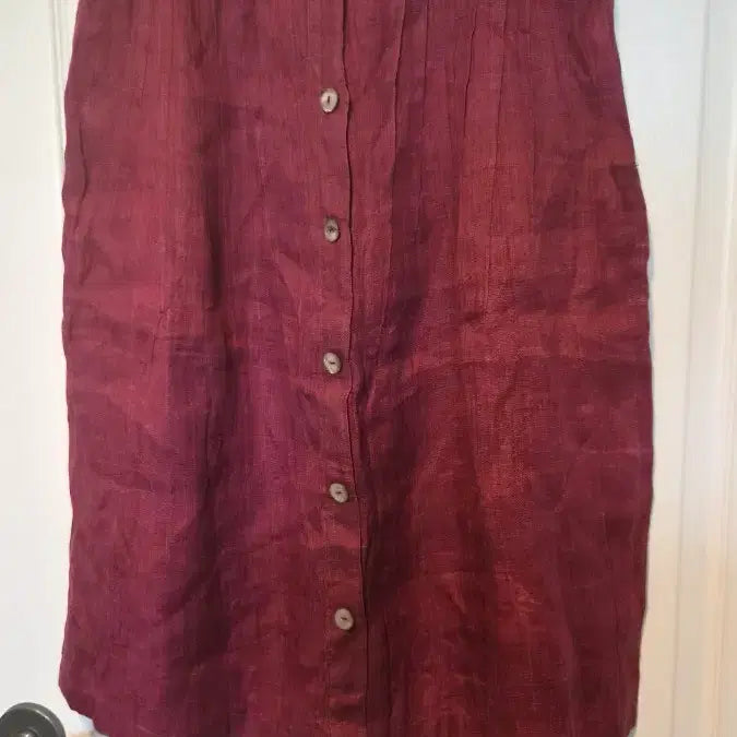 [BUNJANG] Ramie Linen Blouse (Size 38, Length 70) / 모시 38 길이70