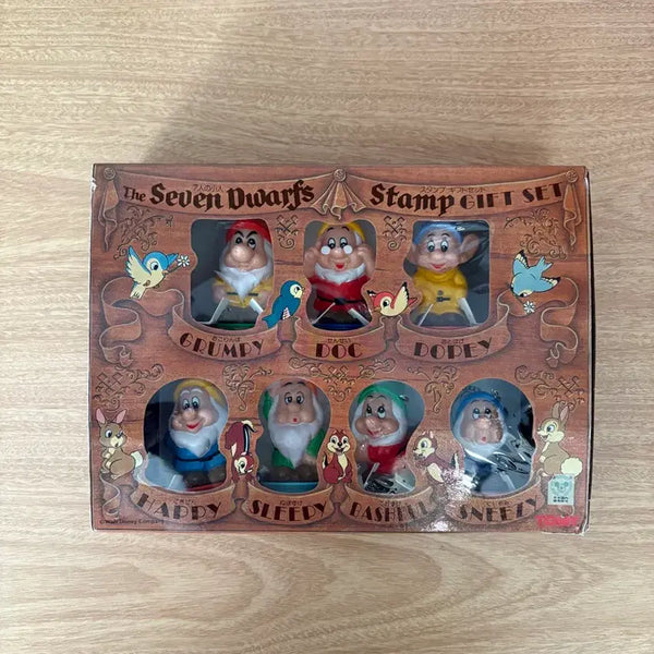 [BUNJANG] Vintage Seven Dwarfs Stamp Set / 빈티지 일곱 난쟁이 도장