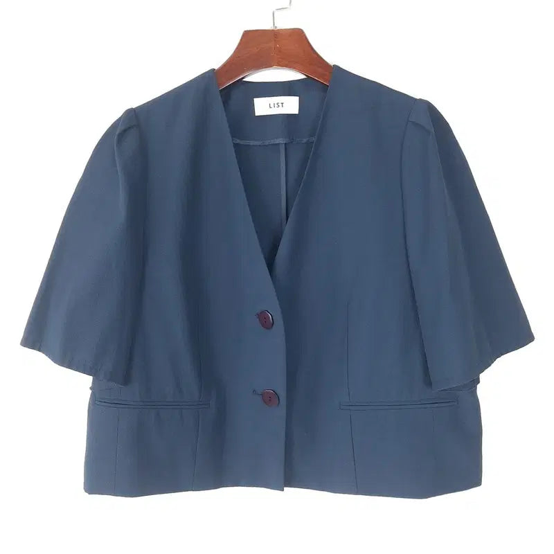[BUNJANG] List V-Neck Jacket L / 리스트 브이넥 자켓 L
