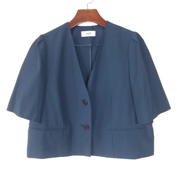 [BUNJANG] List V-Neck Jacket L / 리스트 브이넥 자켓 L