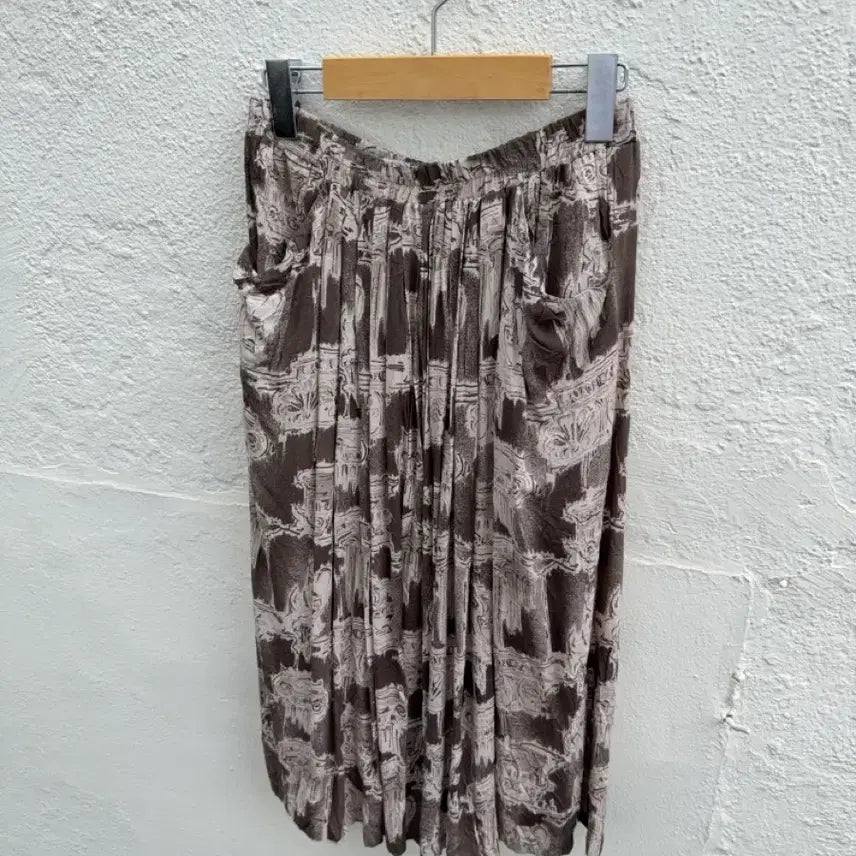 [BUNJANG] Vintage Pattern Skirt / 빈티지 패턴 스커트