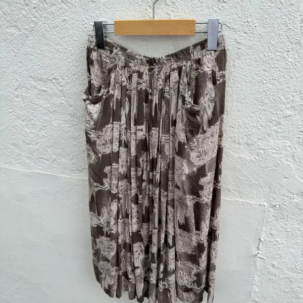 [BUNJANG] Vintage Pattern Skirt / 빈티지 패턴 스커트