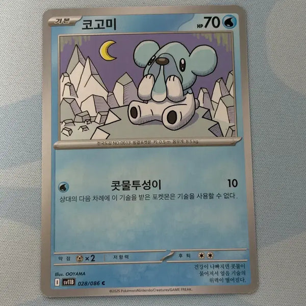 [BUNJANG] Pokemon Card Kogami / 포켓몬카드 코고미 c