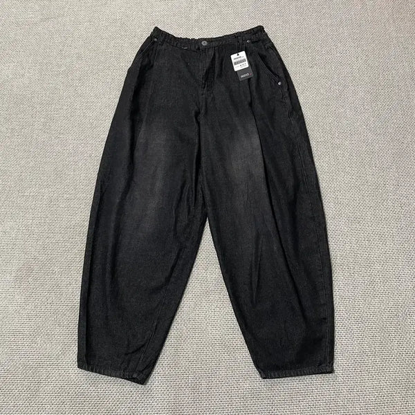 [BUNJANG] INDIO Wide Fit Black Jeans (32 Inch, New) / 32 새상품 INDIO 벌륜 와이드핏 흑청바지 N.9735