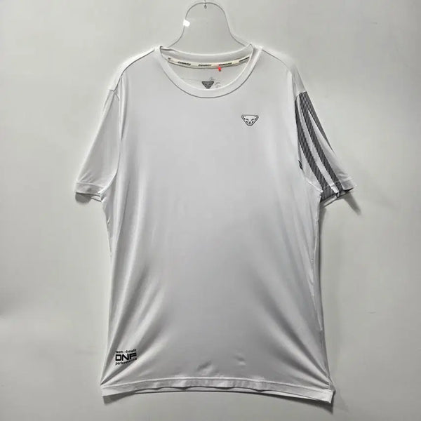 [BUNJANG] Dynafit White Ice Fit Performance Short Sleeve T-Shirt - Size M / 다이나핏 화이트 아이스핏 기능성 반팔 티셔츠 M 26081004