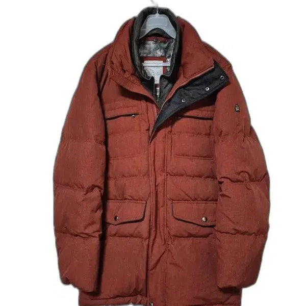 [BUNJANG] London Fog Authentic Men's Down Puffer Parka Jacket 100 / 런던포그LONDONFOG 정품 오리털 남성 겨울 남자푸퍼다운패딩점퍼100