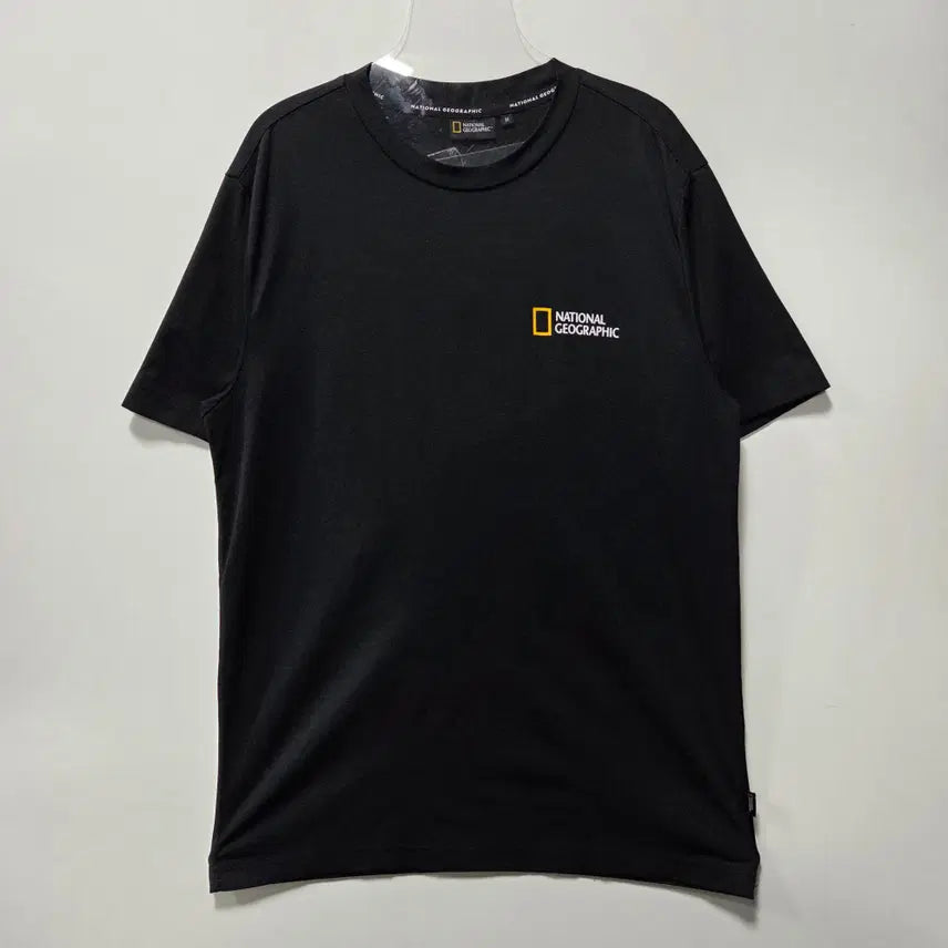 [BUNJANG] National Geographic Coolmax Artwork Short Sleeve T-Shirt - Black (M) / 내셔널지오그래픽 블랙 쿨맥스 아트웍 반팔티 M 26081005