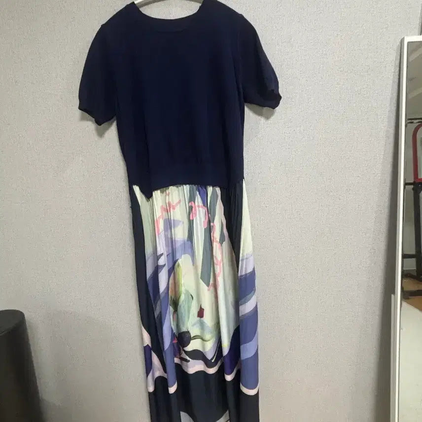 [BUNJANG] Printed Chiffon Dress / 프린팅 쉬폰 원피스