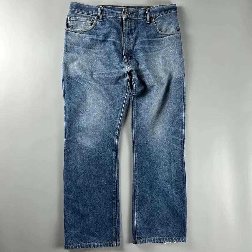 [BUNJANG] Vintage Levi's 517 Bootcut Medium Wash Jeans 34x30 / 빈티지 리바이스 517 부츠컷 미디엄 워시 34x30