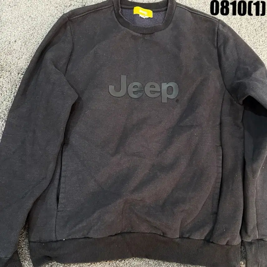 [BUNJANG] Jeep Sweatshirt Black / Jeep 맨투맨 블랙