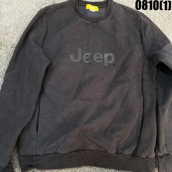 [BUNJANG] Jeep Sweatshirt Black / Jeep 맨투맨 블랙