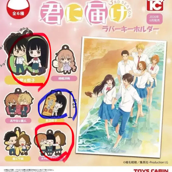 [BUNJANG] Reach You Rubber Strap Gacha / 너에게 닿기를 러버스트랩 가챠 판매 및 교환
