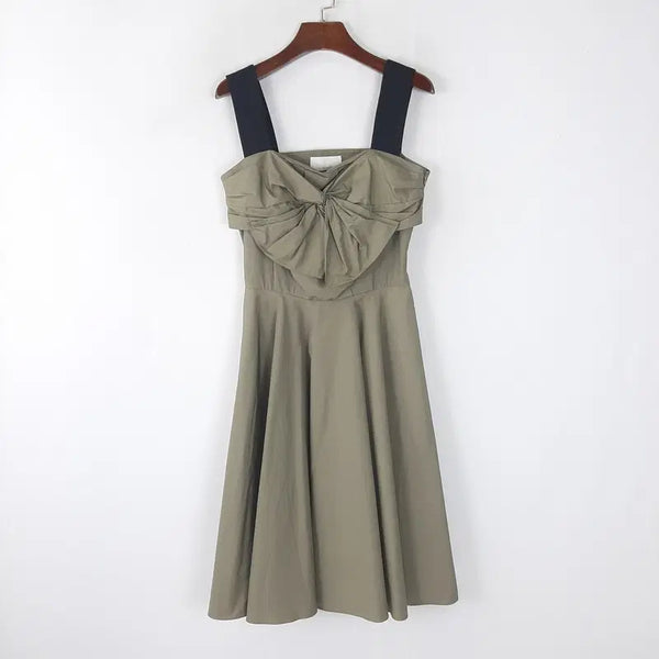 [BUNJANG] Lenibon Ribbon Bustier Dress XS / 레니본 리본 뷔스티에 원피스 XS