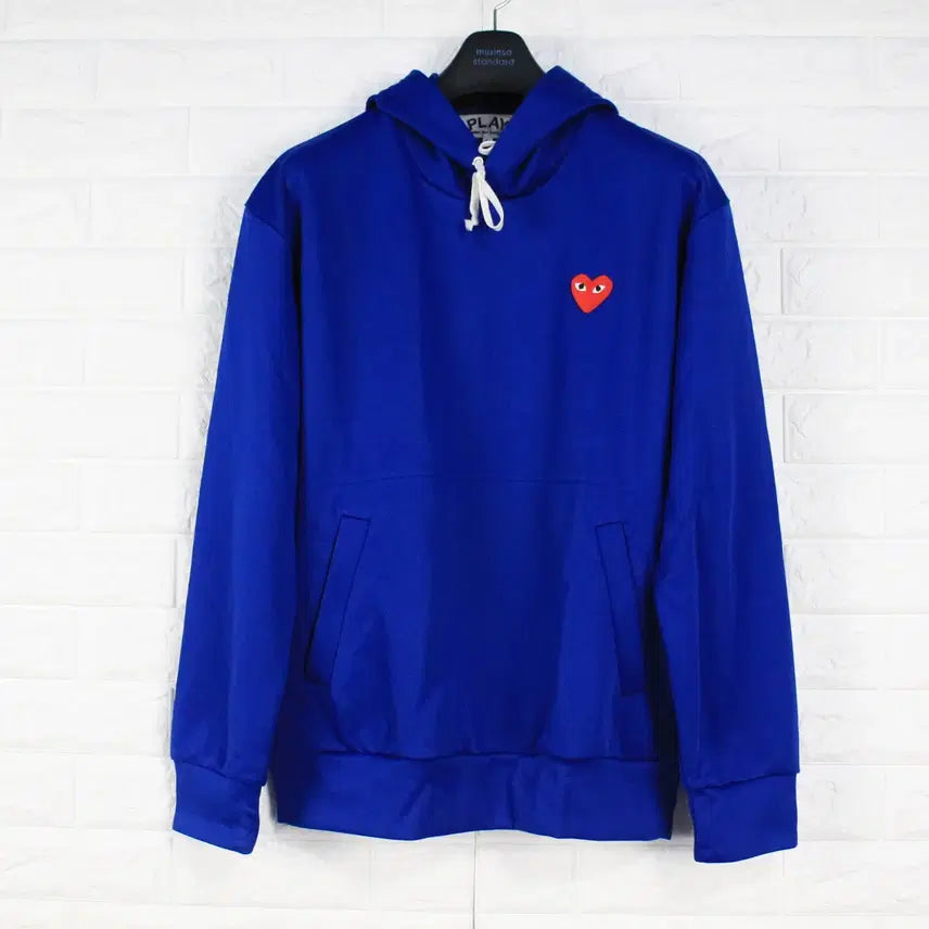 [BUNJANG] Comme des Garçons Men's Blue Polyester Hoodie L / 꼼데가르송 남성 후드티 L