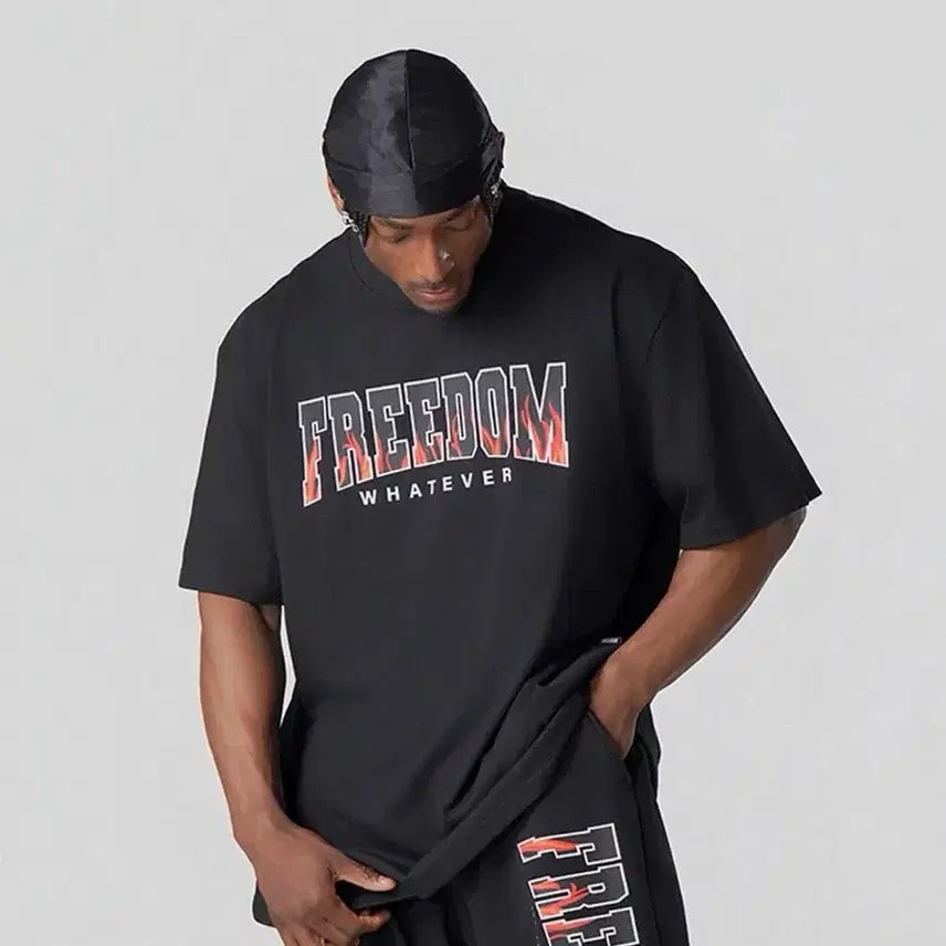 [BUNJANG] Freedom Short-Sleeve T-Shirt / 프리덤 반팔티(원가 64,000원)