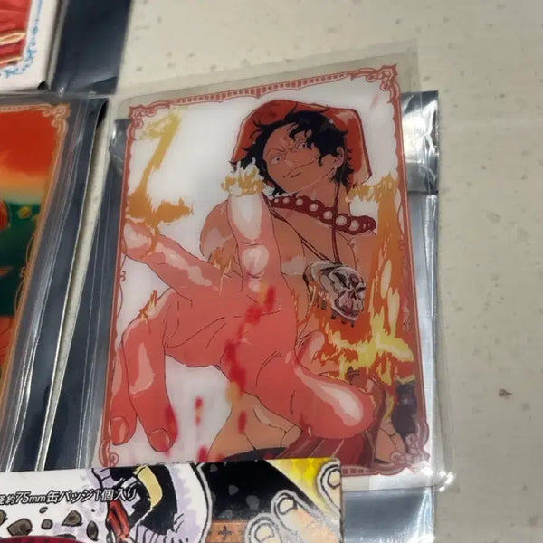 [BUNJANG] One Piece Mugiwara Store Random Clear Card Ace / 원피스 무기와라 스토어 랜덤 클리어 카드 에이스